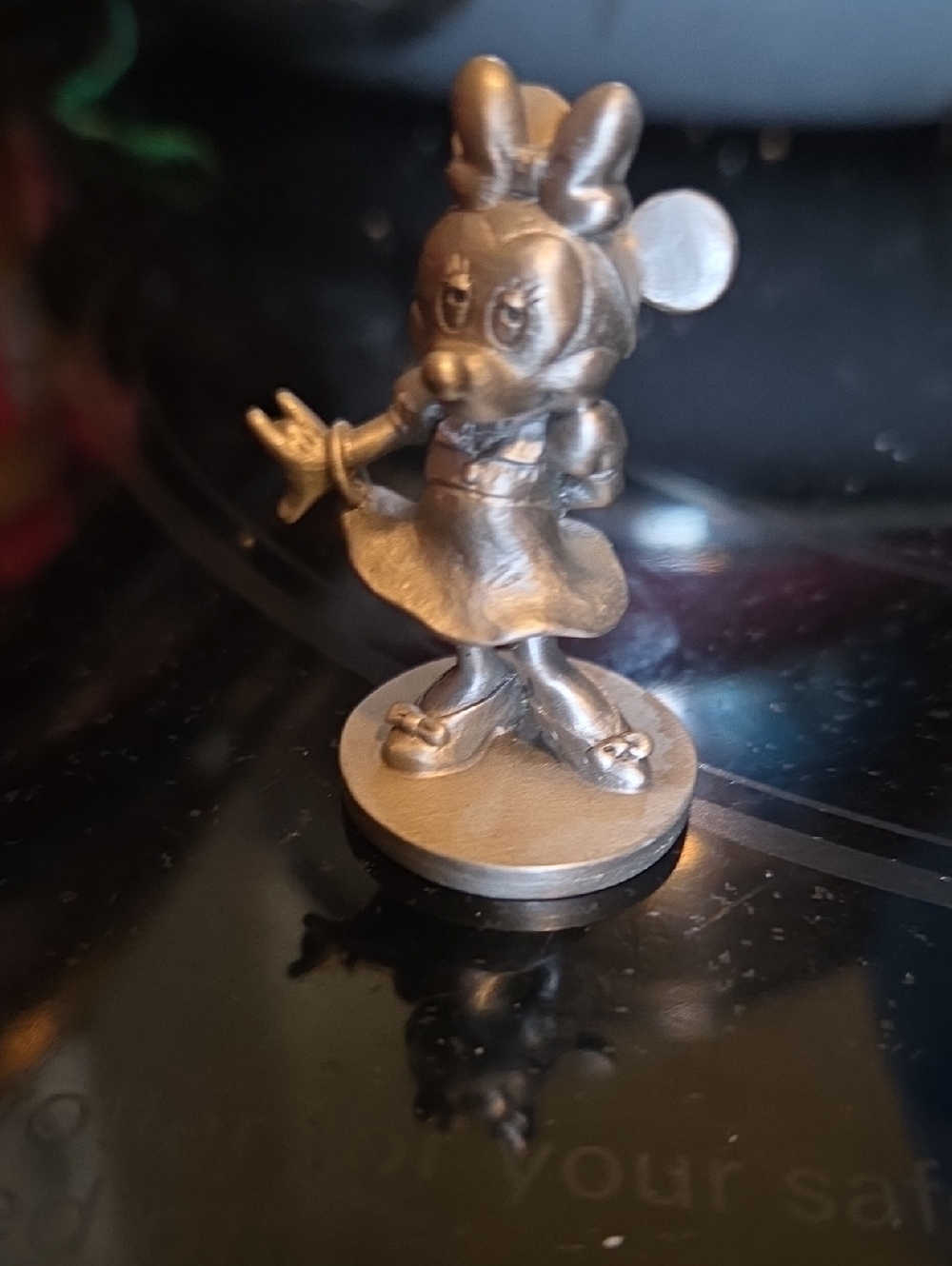 Pewter Disney  Minnie Mouse Figurine  Schmid